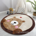 Mooi dierenpatroon harige kinderen Babyplay Mat Tapijt